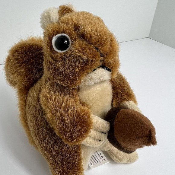 Wild Republic Plush Red Squirrel 6" Stuffed Animal Acorn Non Working Sound Box - Picture 3 of 12
